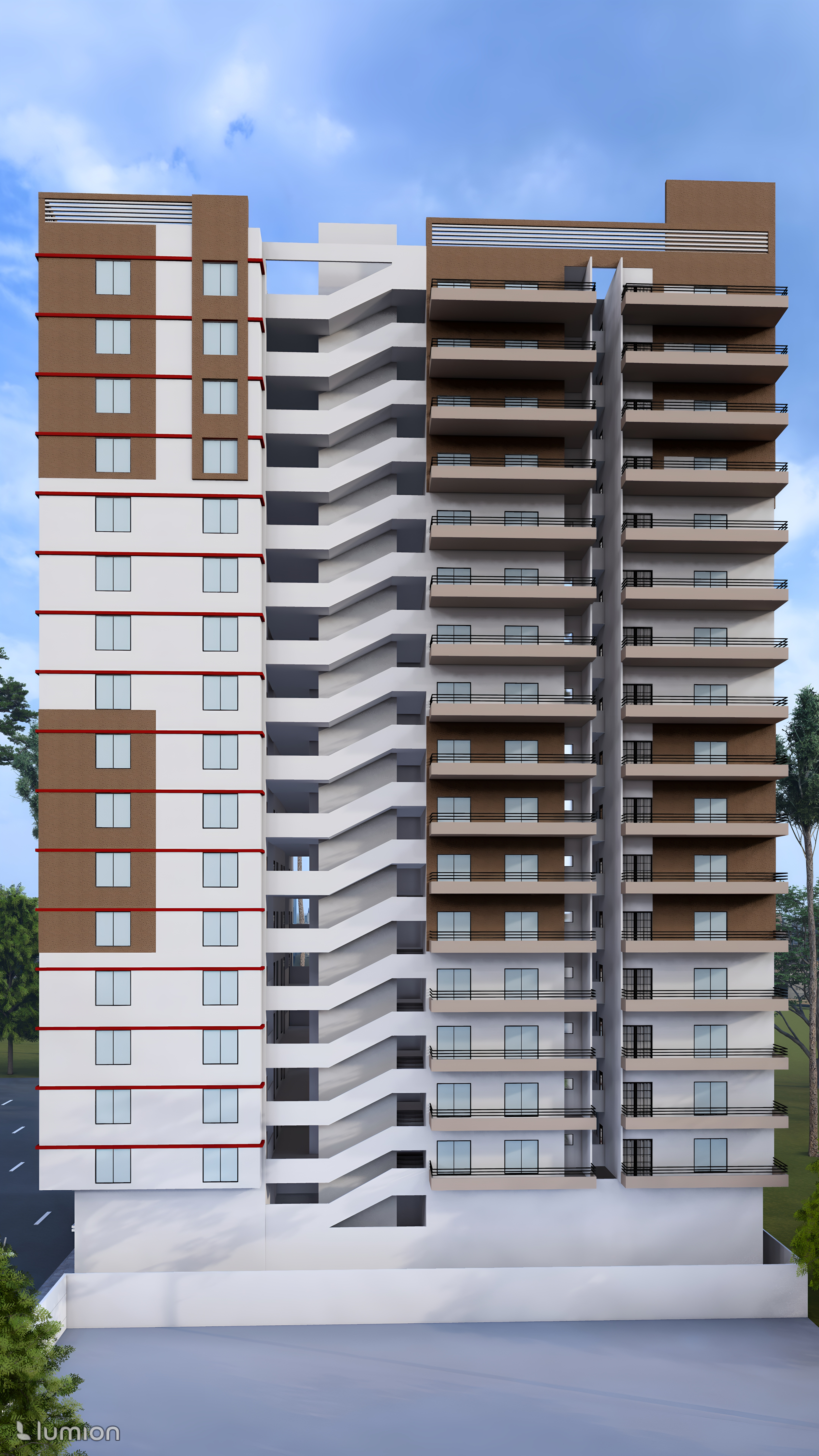 Hooria Residency Right View